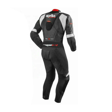 Men's Aprilia Motorbike Racing Leather Suit