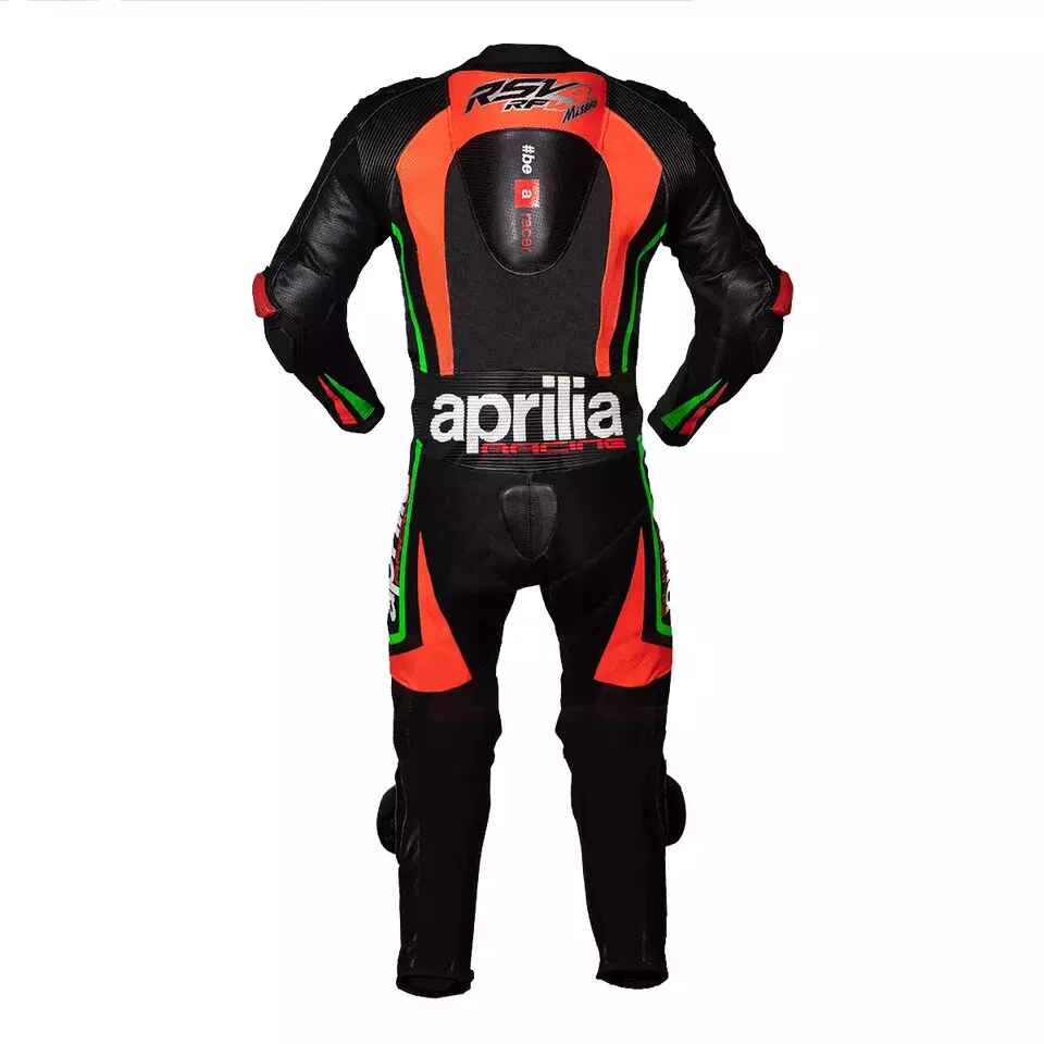 Men's Aprilia Motorcycle Leather Racing Suit