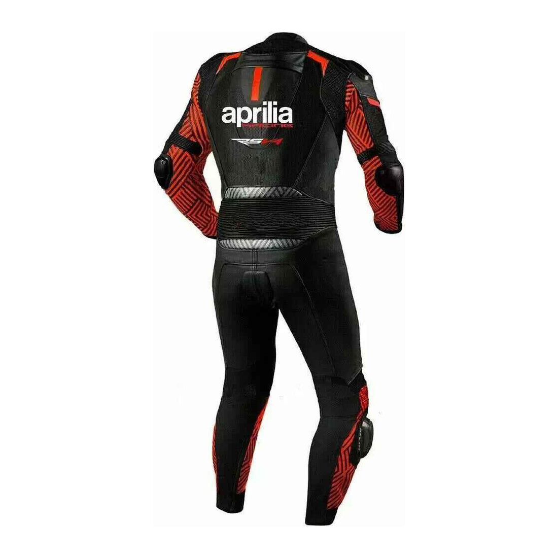 Men's Aprilia RS4 Leather Motorbike Racing Suit