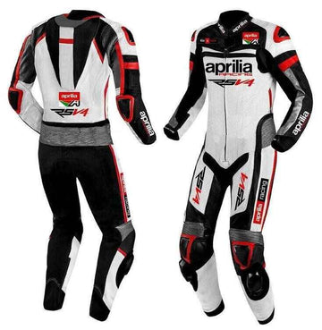 Men's Aprilia RSV4 MotoGP Leather Racing Suit
