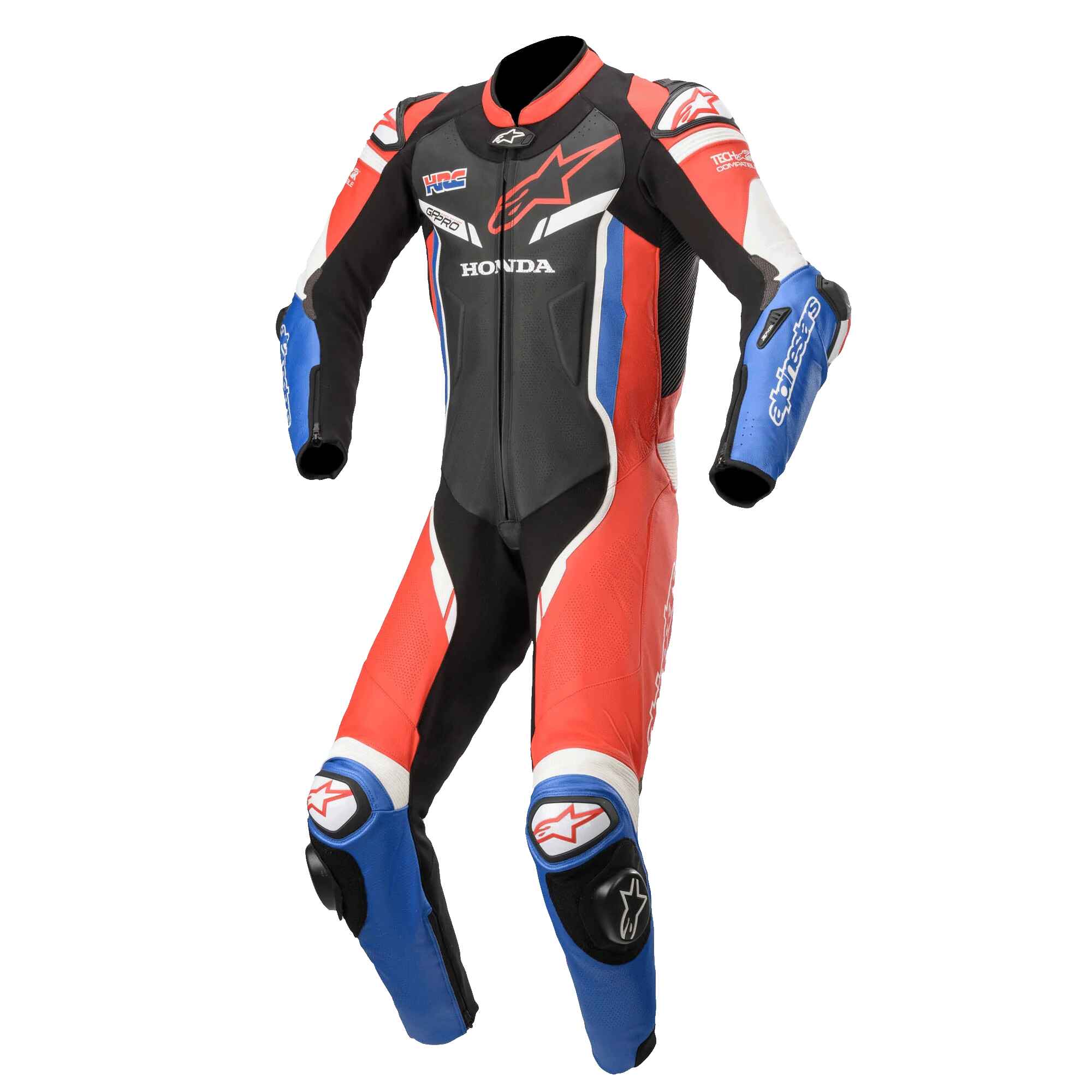 Men's Honda GP Pro V2 One Piece Leather Suit