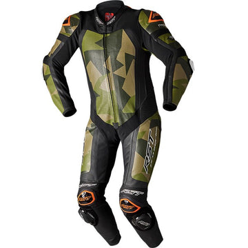 Men's RST Pro Series Evo Limited Edition Airbag CE One Piece Leather Suit - Camo