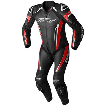 Men's RST Tractech Evo 5 CE One Piece Leather Suit Red