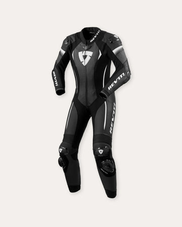 Women's One Piece Xena Motorcycle Suit - Black