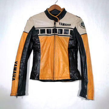Women's Yamaha Cowhide Leather Jacket